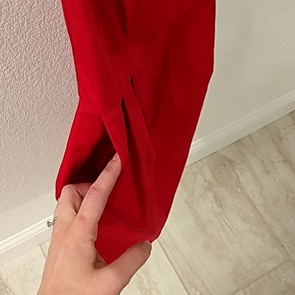 ❤️Express red strapless dress sz 0 - Picture 4 of 5